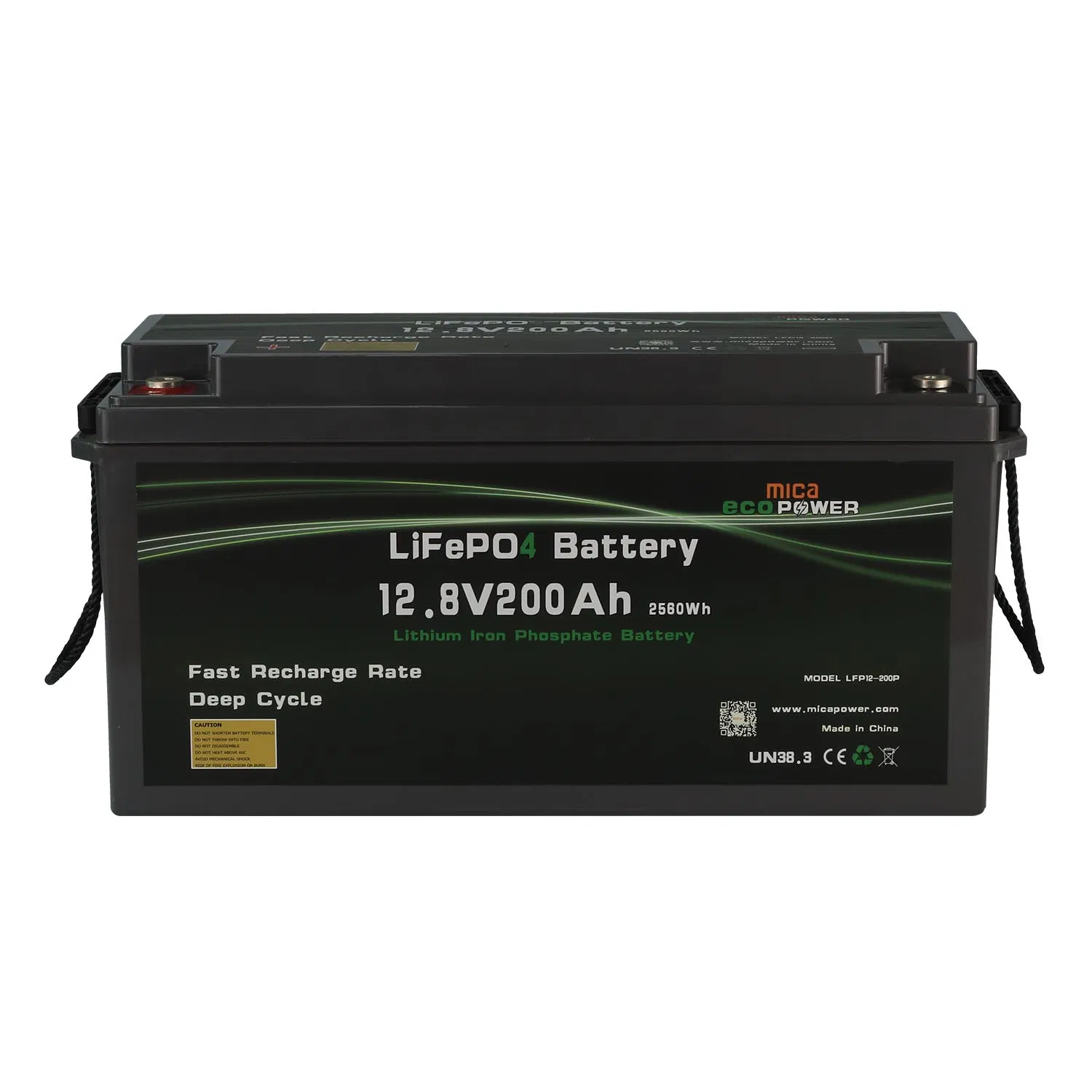 12V 200ah 2560wh LiFePO4 LFP Battery for Boat, Yacht, EV, Golf Cart,