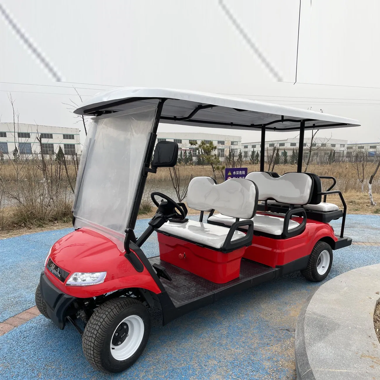 6 Seats 60/72V Lithium Battery Buggy Best Electric Push Car Golf Cart