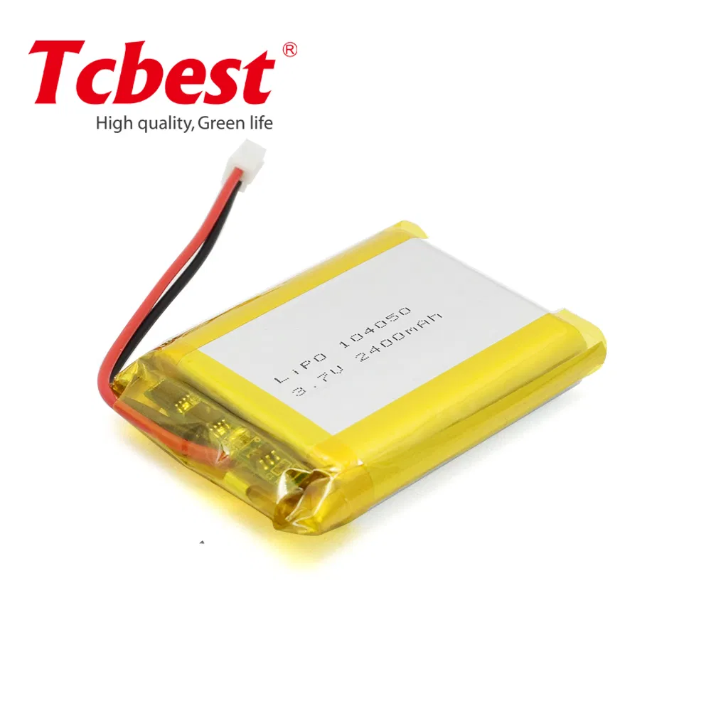 3.7V Li-Po 104050 2700mAh Battery