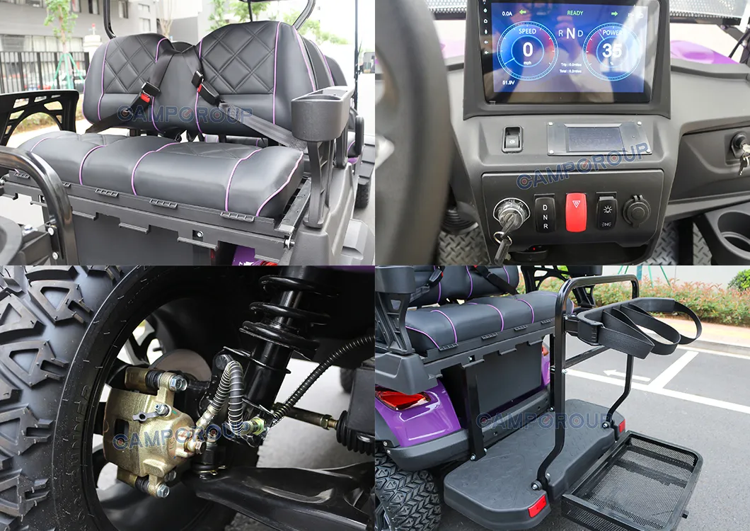 Golf Cart Front View