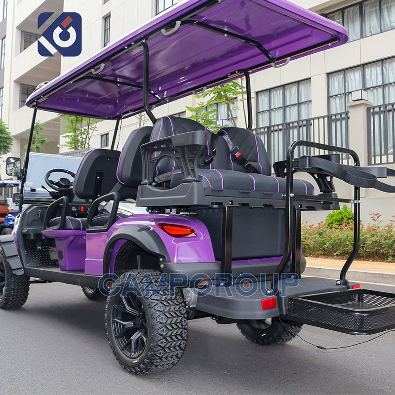 6 Seater Utility Vehicle Electric Golf Cart Factory Direct Golf Carts Gas Powered