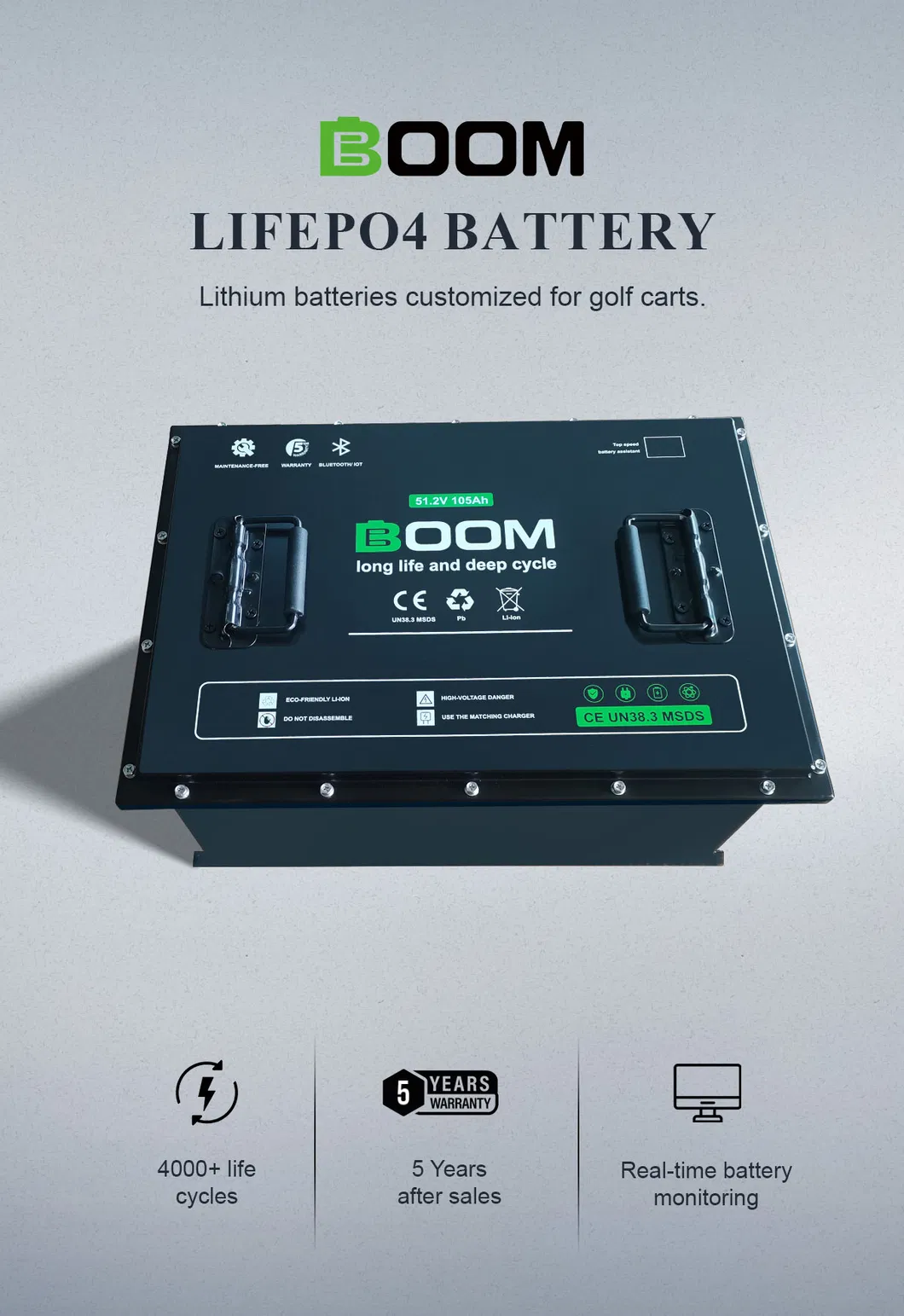 Electric Golf Cart View 3