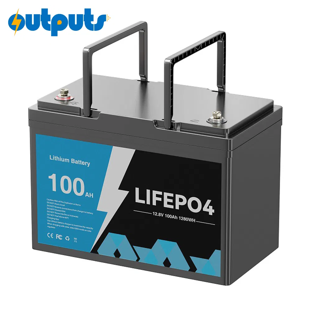 Lead-Acid Replacement Custom LiFePO4 Lithium Battery for Solar Lighting Golf Carts