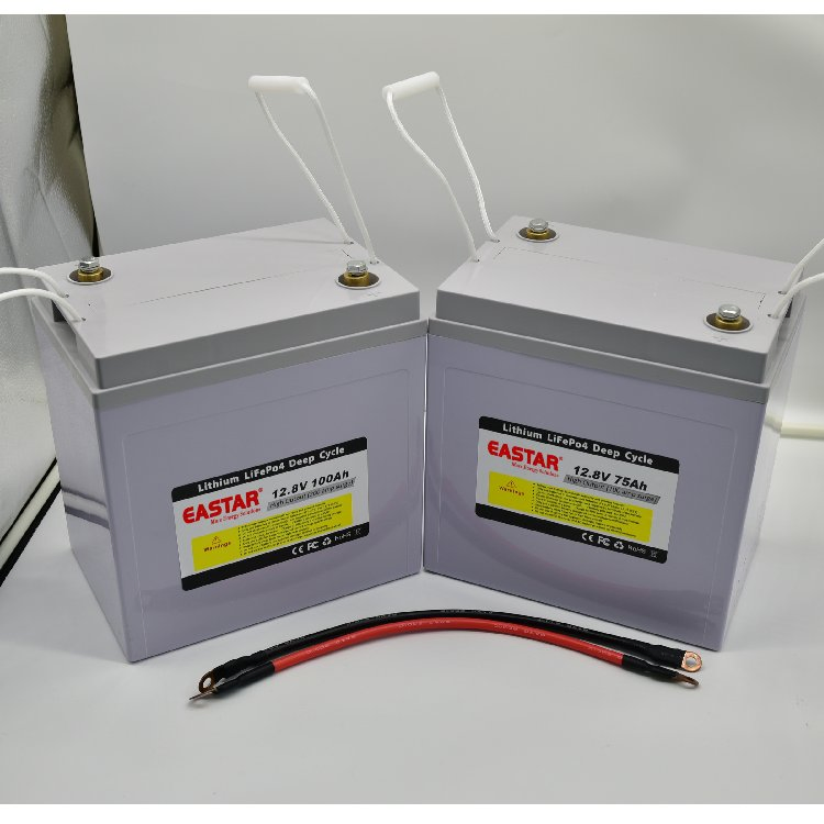 Rechargeable 12V 75ah LiFePO4 Battery for Enerrgy Storage/Golf Cart