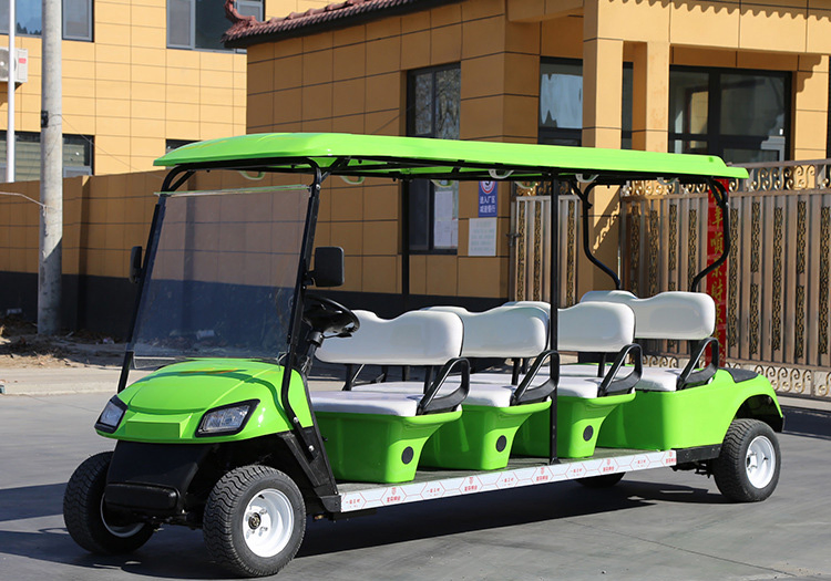 11 Passenger Golf Trolley Buggy Gasoline Powered 11 Seat Electric or Gas Golf Cart