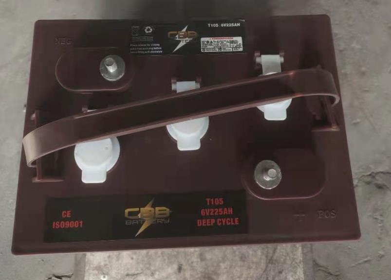 Cbb Wholesale 6V 225ah T105 Deep Cycle Battery for Golf Cart