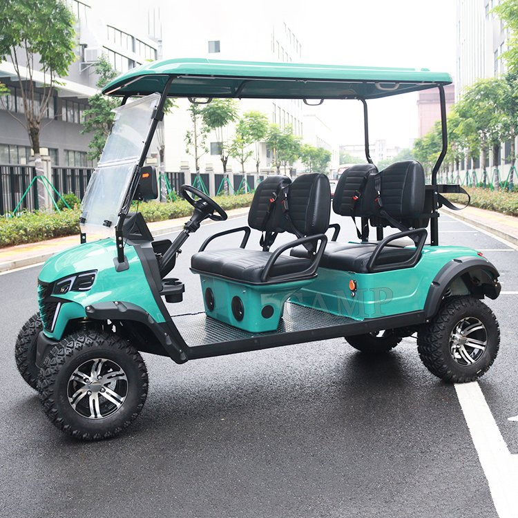 Factory Price off-Road 4 Seater Golf Cart Gasoline Club Car Gas Powered Golf Buggy