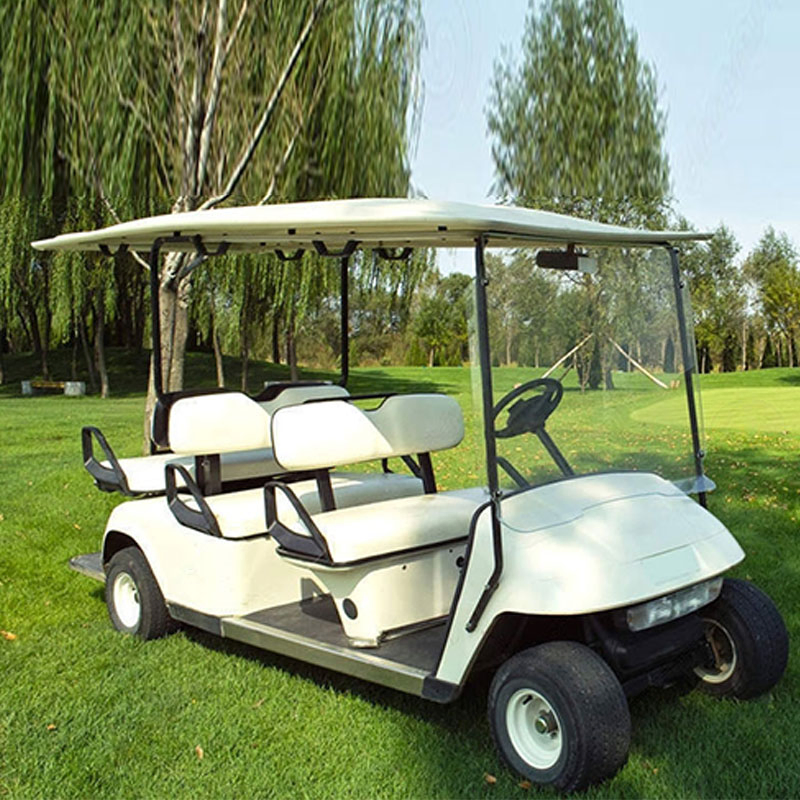 4 Wheel Lithium 6 Seat Solar Golf Cart Battery Operated Golf Cart