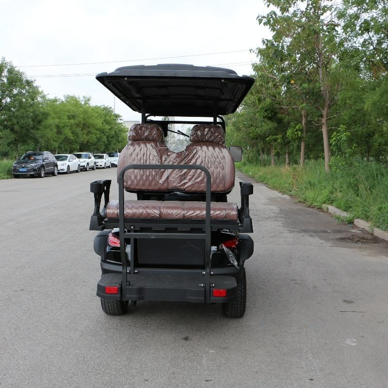 Premium Classic Electric Sightseeing Car Luxury Vintage Golf Cart for Theme Parks with EEC &amp; DOT Certificates