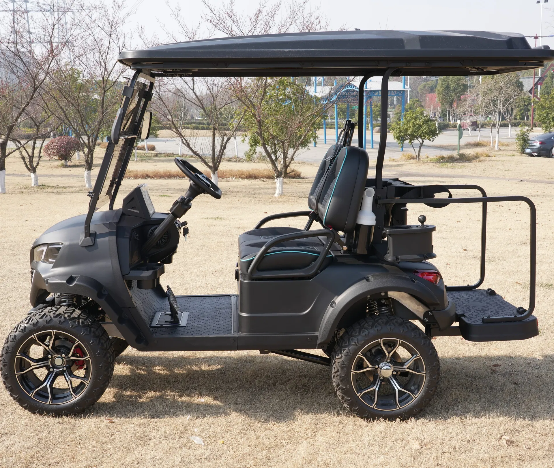Golf Cart Side View