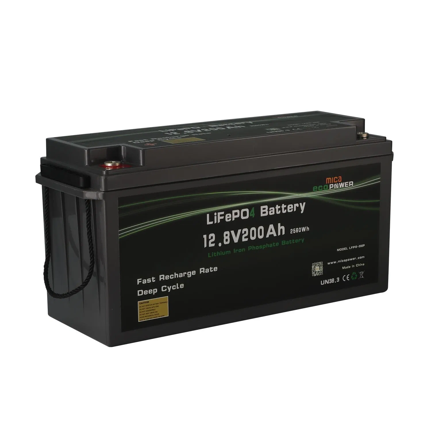 12V200ah Golf Cart Boat RV Energy Storage Solar System Battery Lithium Ion LFP Lithium Battery