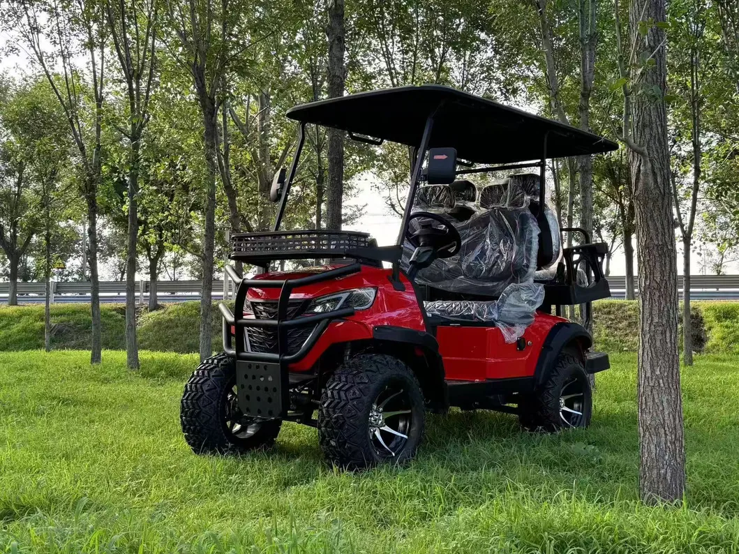 Electric Golf Cart Side View