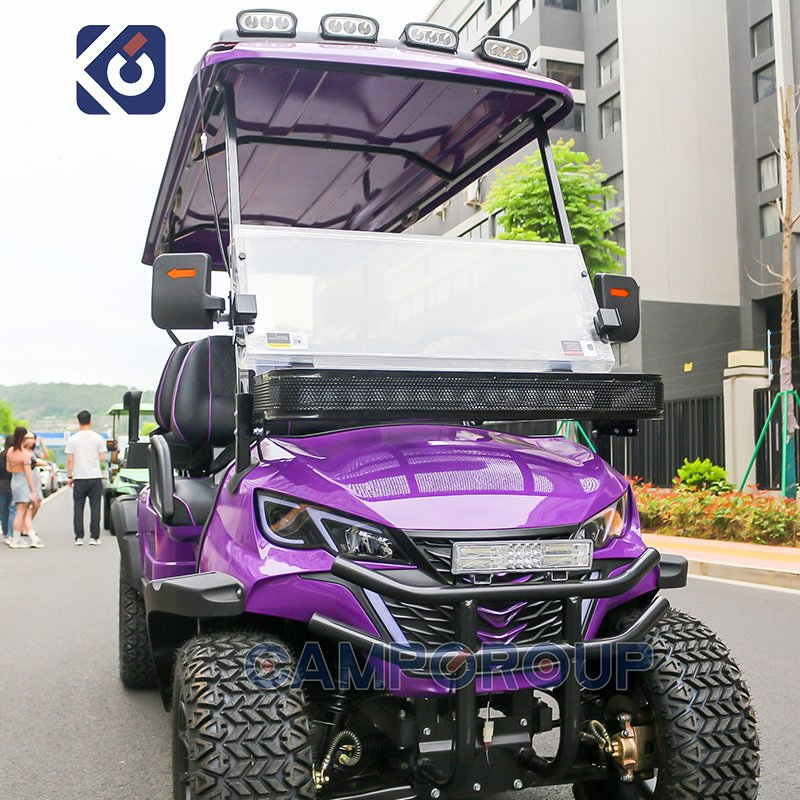 6 Seater Utility Vehicle Electric Golf Cart Factory Direct Golf Carts Gas Powered