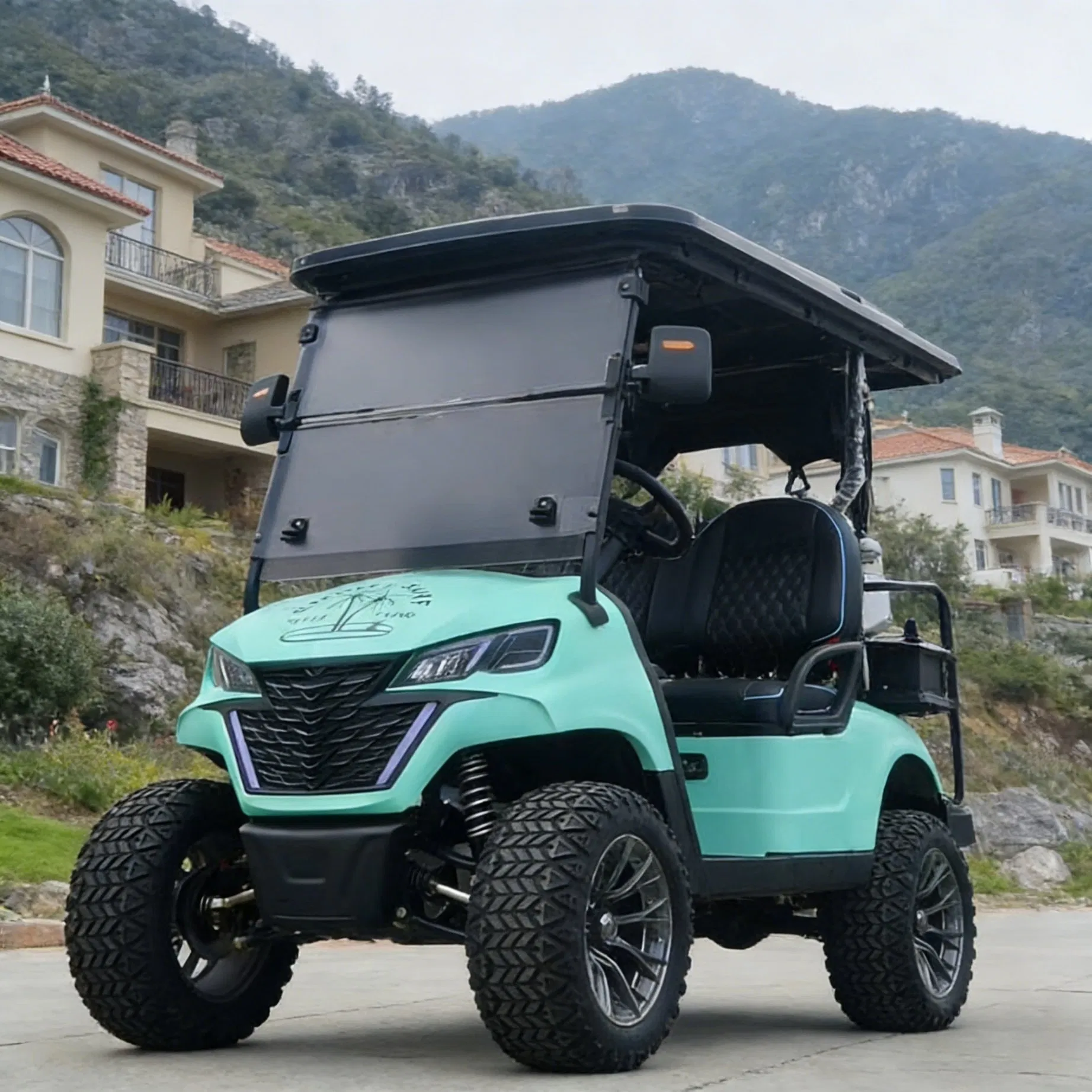 4 Seater Electric Golf Cart/Golf Car Factory Direct with Lithium Battery