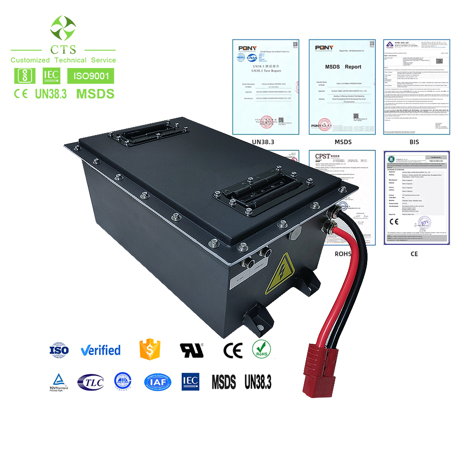 5kw 8kw Lithium Battery for Golf Cart 48V 105ah 150ah 200ah LiFePO4 Battery Pack for Sale