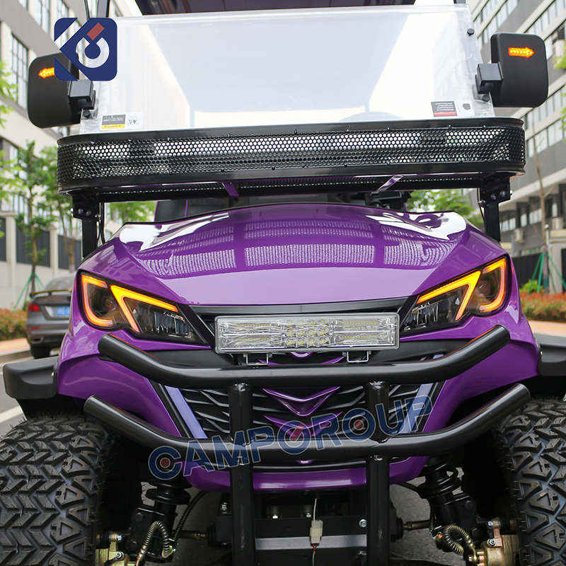 6 Seater Utility Vehicle Electric Golf Cart Factory Direct Golf Carts Gas Powered