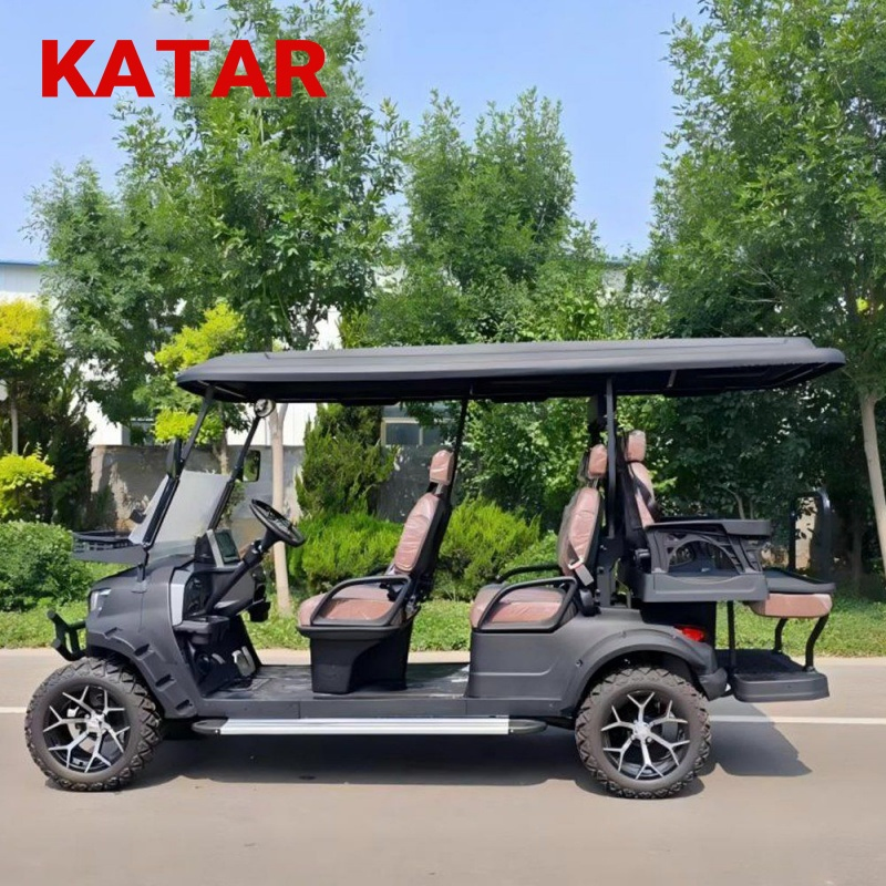 3. Electric Buggy Car Hunting Club Utility Trolley Course Factory Supply High Quality Seater Electric Street Legal Club Golf Carts