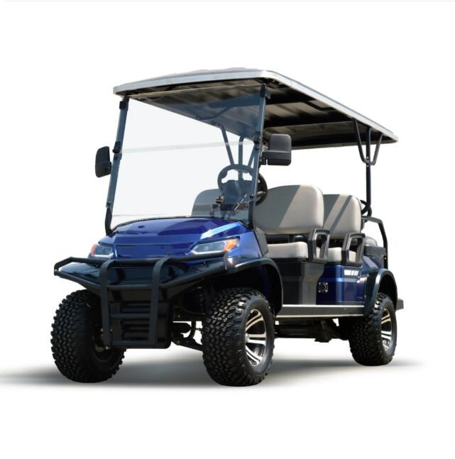 Luxury Lifted Buggy 6 Seats Golf Cart with 5kw Motor for Holiday