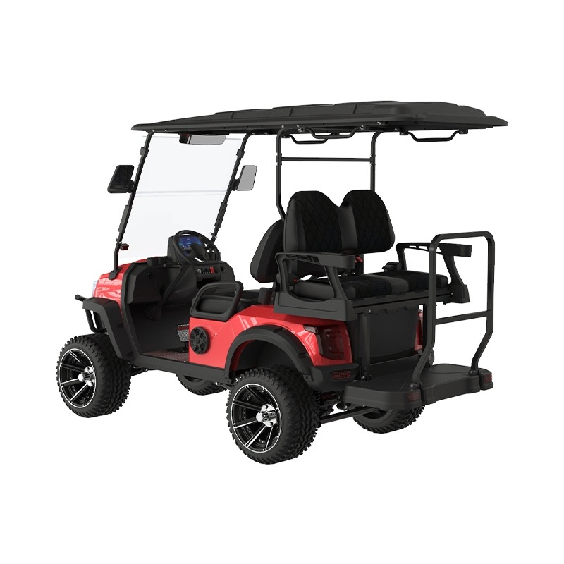 Electric 2+2 Seater Street Legal Lsv Golf Cart 2025 Model Optional Colours
