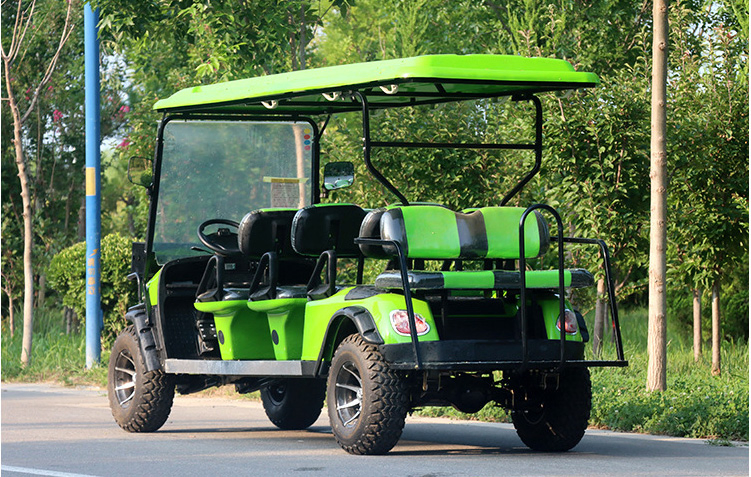 11 Passenger Golf Trolley Buggy Gasoline Powered 11 Seat Electric or Gas Golf Cart