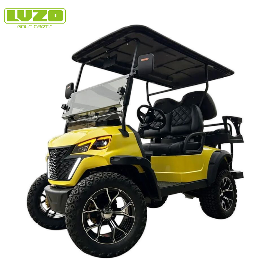 Luxury Street Legal 2+2/4/6 Seater Electric/Gasonlie Club Golf Car/Cart/Buggy with 14inch Wheel