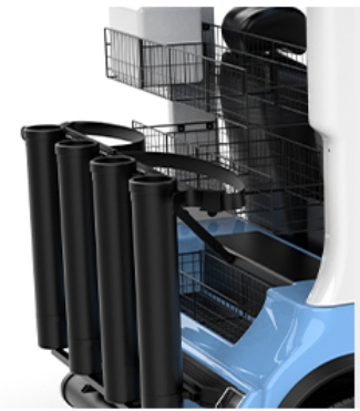 Electric Golf Cart Side View