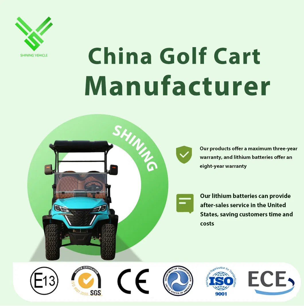 Electric Golf Cart View 1