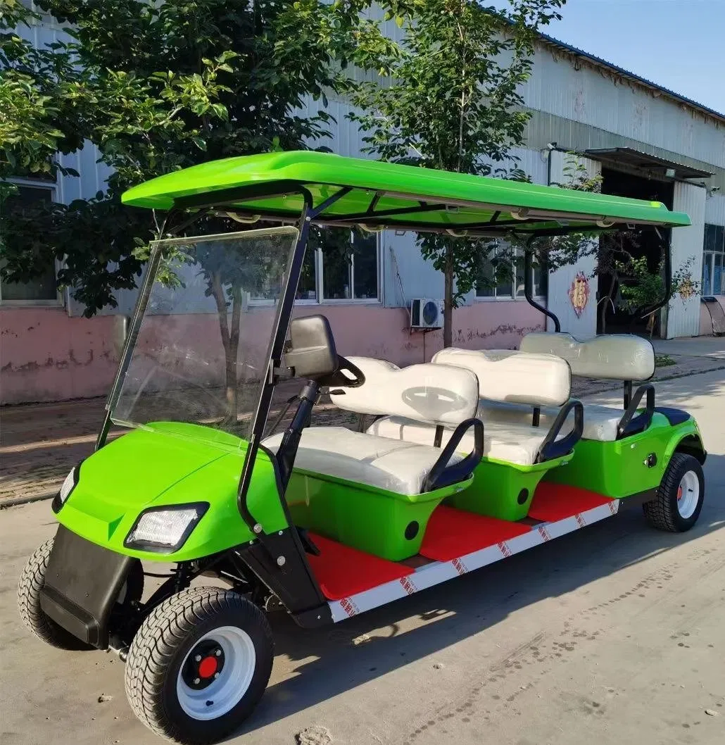 11 Seater Gas Powered Golf Cart with off Road Tyre and Fashion Type Made in China