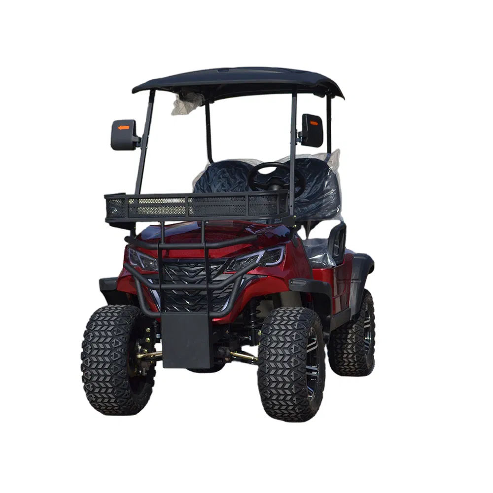 Efficient Customizable Electric Golf Cart with Luxury 2 Seat Design