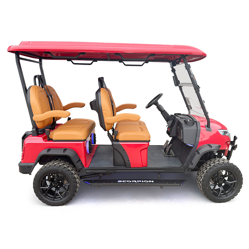 Luxury Feel Smooth Acceleration Golf Cart with Quick-Dry Material