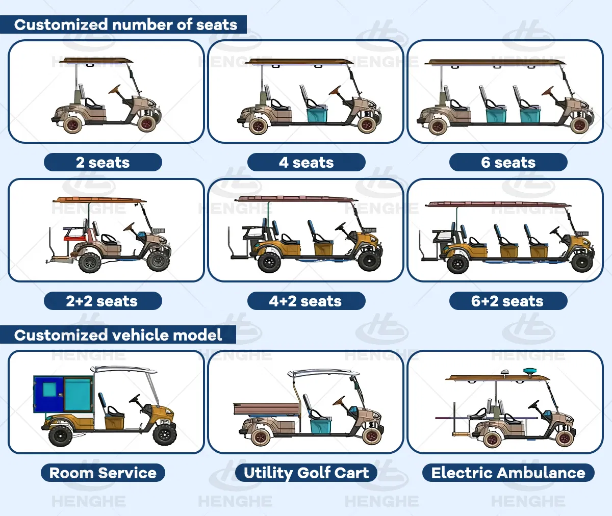 Off Road Club EV Golf Cart