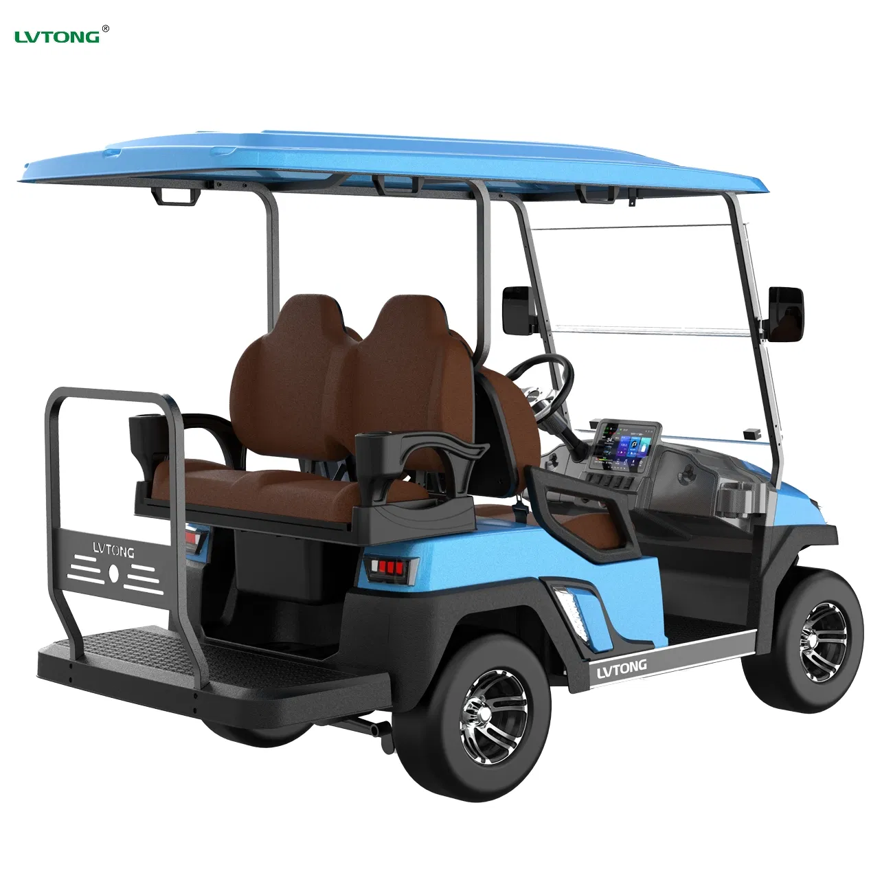 Compact 8V Electric Golf Cart for Easy Transport and Storage