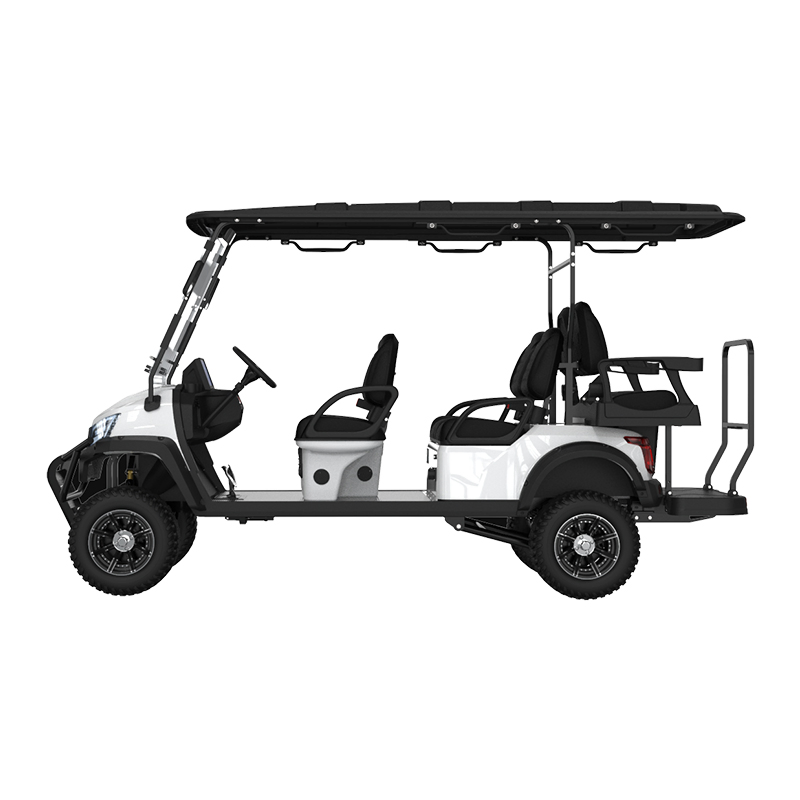 White Color Electric Golf Cart Lsv, Street Legal, Sale