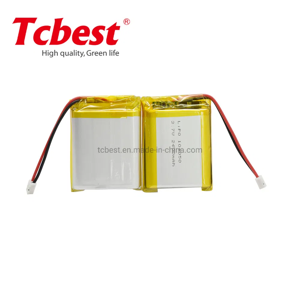 Hight Quality 3.7V Li-Po 104050 2700mAh Drone Lithium Polymer Battery for E-Bike/ Golf Cart with Ntc/ Helicopter Quadcopter