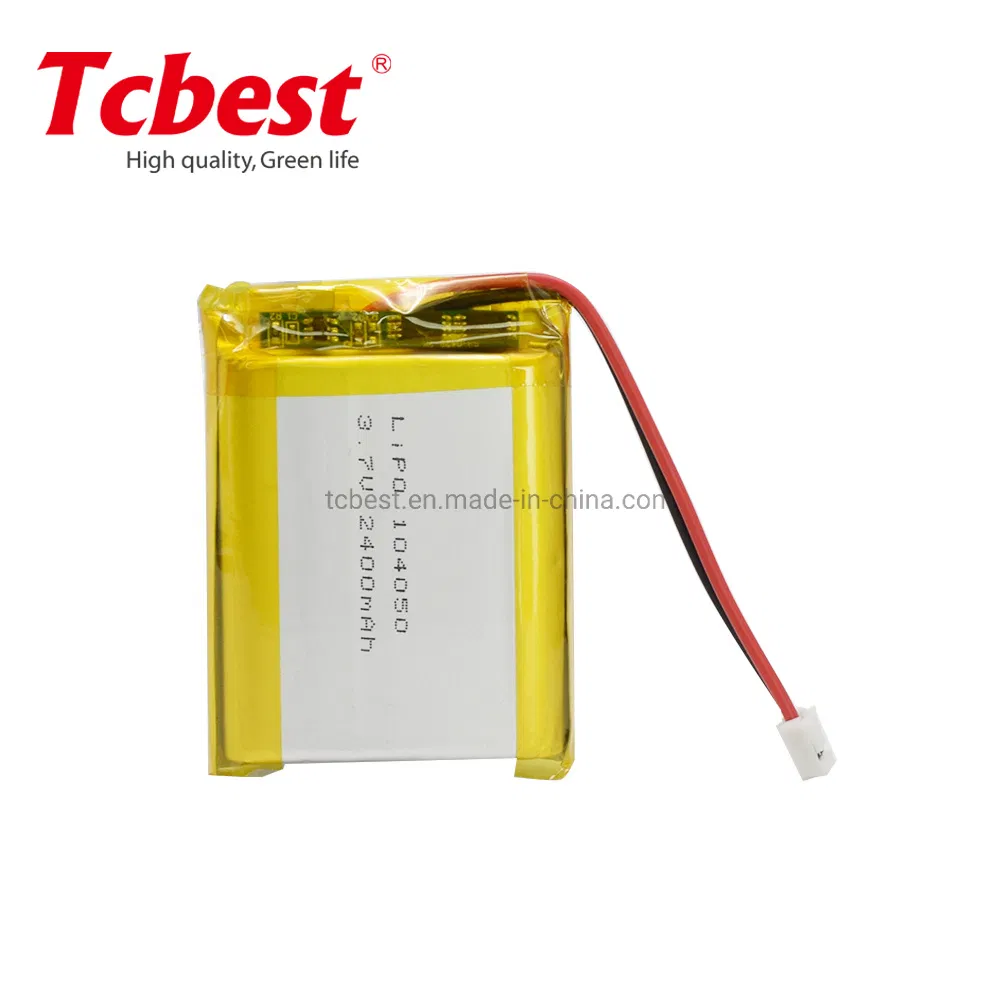 Hight Quality 3.7V Li-Po 104050 2700mAh Drone Lithium Polymer Battery for E-Bike/ Golf Cart with Ntc/ Helicopter Quadcopter