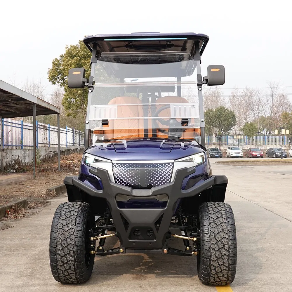 Electric Sightseeing Hungting off Road Club Car 2/4/6/8 Seater Seat 48V/72V Golf Cart Manufacturer