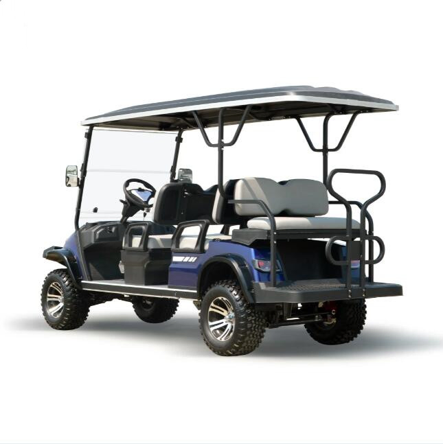 Luxury Lifted Buggy 6 Seats Golf Cart with 5kw Motor for Holiday