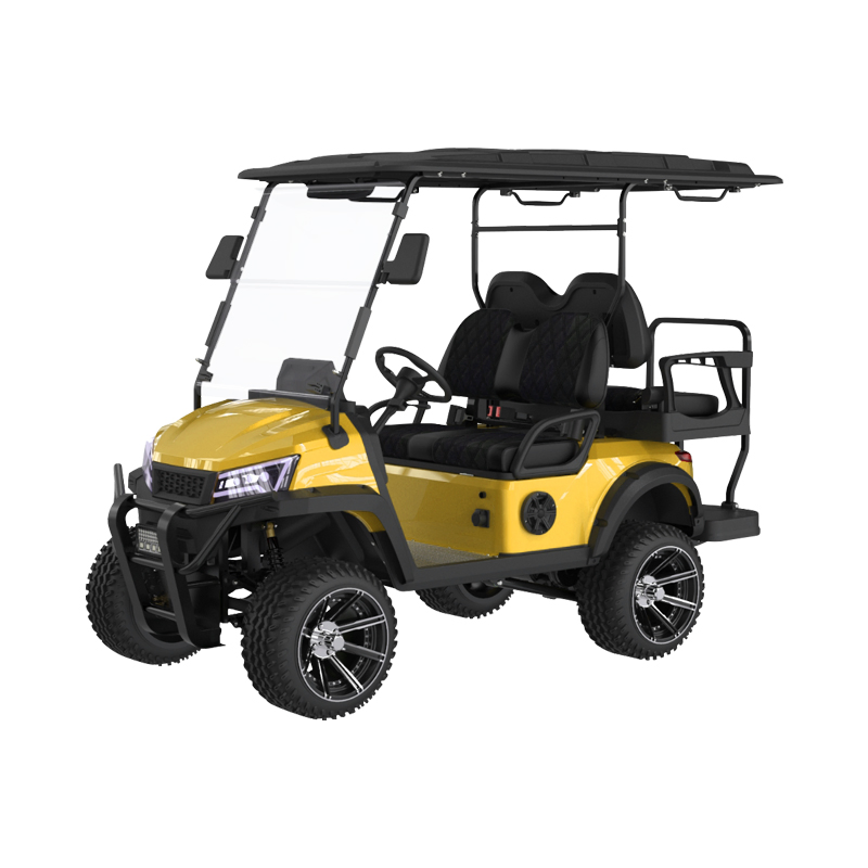 Luxury Electric-Golf Utility Vehicle Hunting-Buggy-Club Car Street-Legal-4seater-Lsv-Offroad-Electric Golf Cart with DOT CE