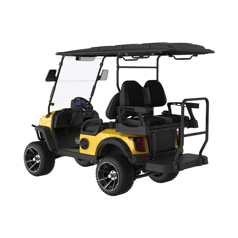 Luxury Electric-Golf Utility Vehicle Hunting-Buggy-Club Car Street-Legal-4seater-Lsv-Offroad-Electric Golf Cart with DOT CE