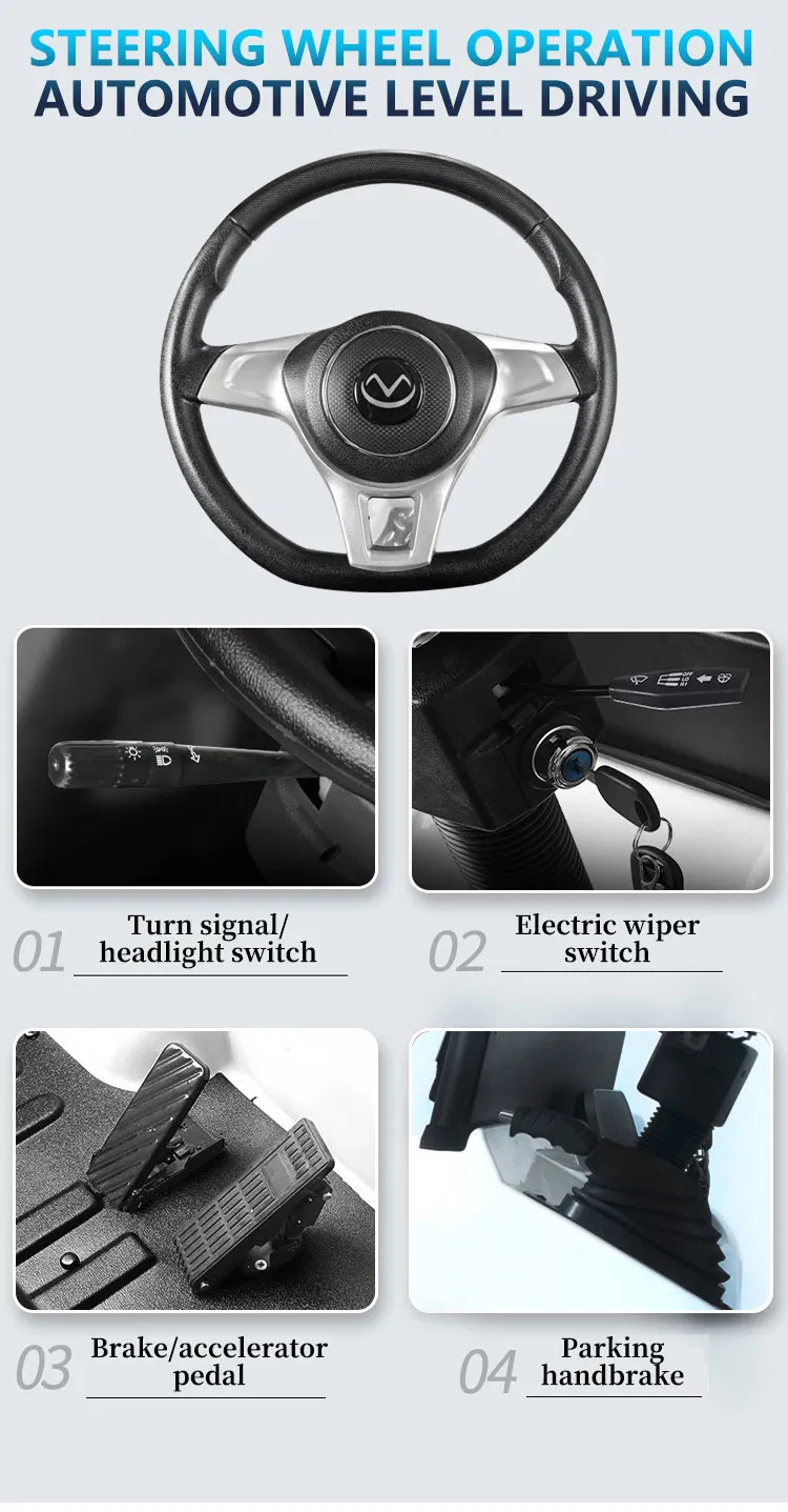 Electric Golf Cart Rear View