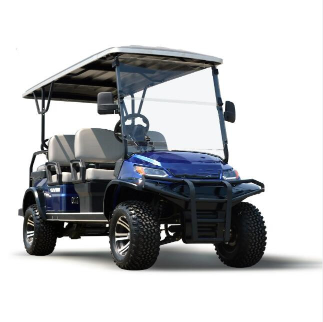 Luxury Lifted Buggy 6 Seats Golf Cart with 5kw Motor for Holiday