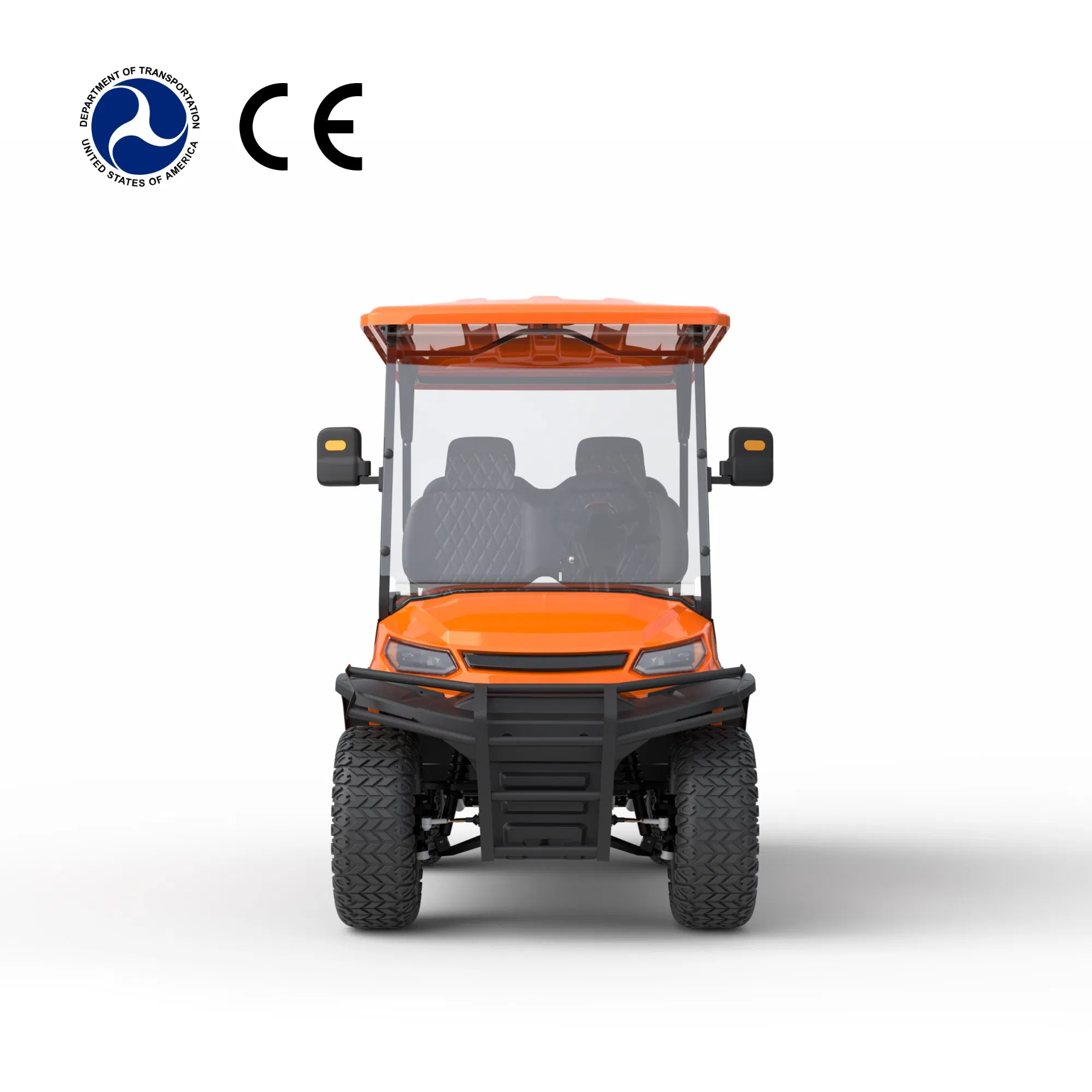DOT Lithium Battery DOT Certified Electric Golf Cart 4X4 Utility Lithium Battery Upgrade off Road Club EV Golf Cart Factory Customized off Road Golf Cart
