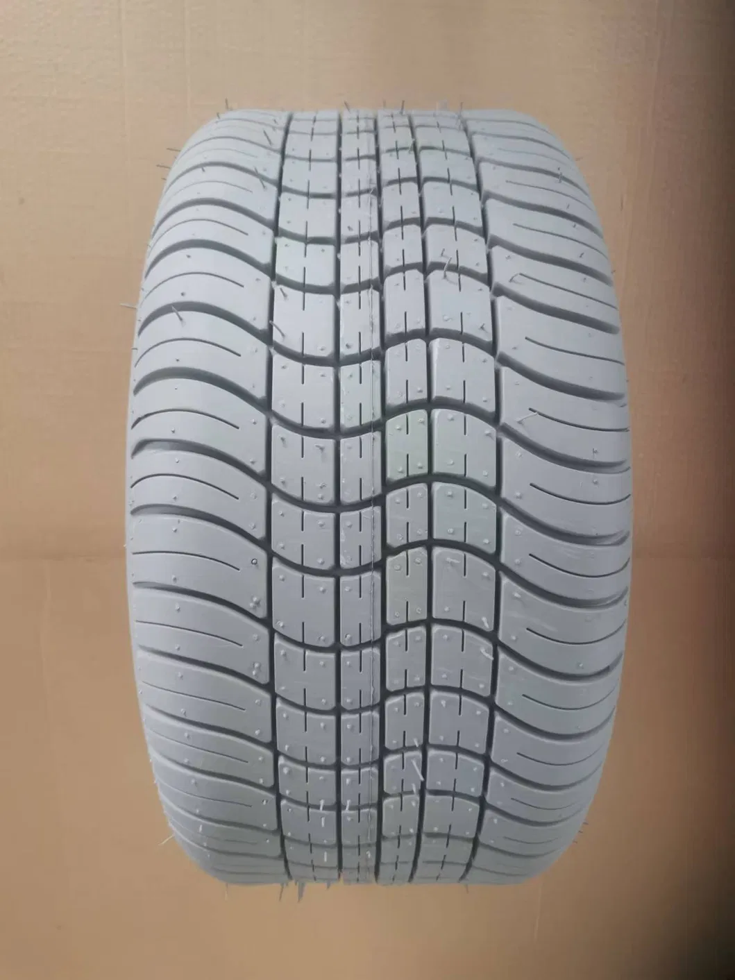 Non-Marking Tubeless Grey Golf Cart Tires Side View