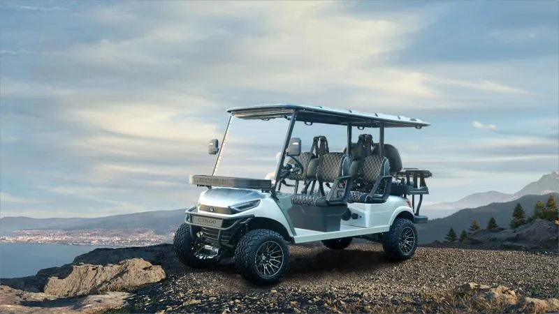 Electric Golf Cart Banner