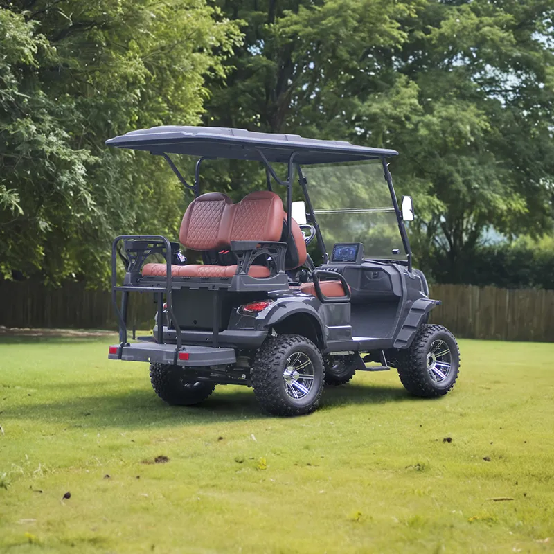 Electric Golf Cart Side View