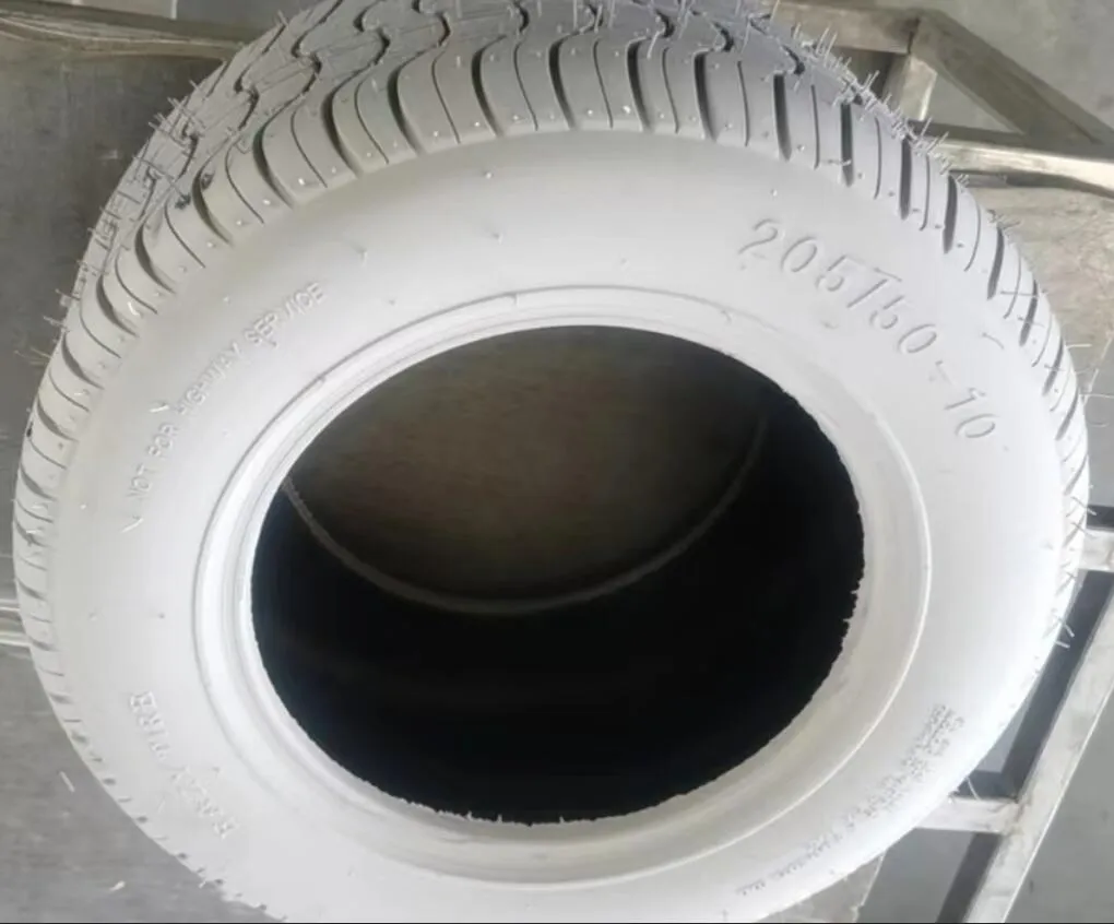 Non-Marking Tubeless Grey Golf Cart Tires Specification Detail