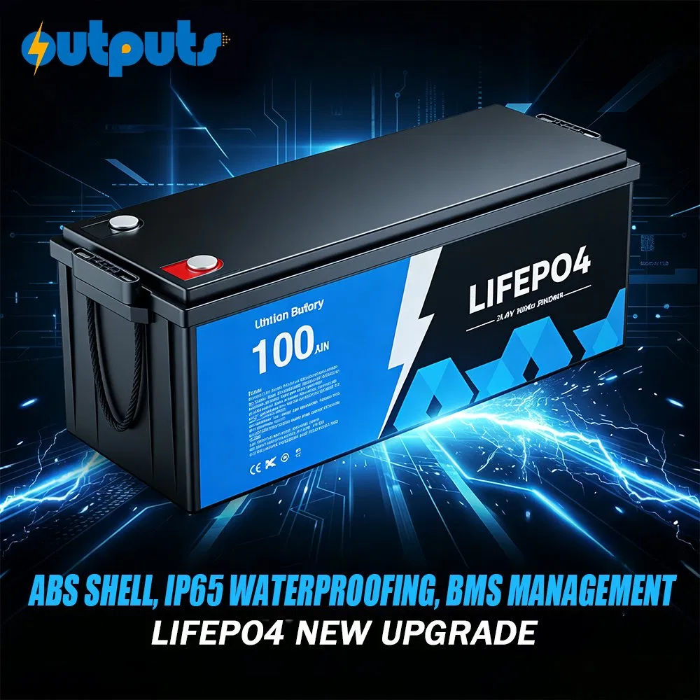 Lead-Acid Replacement Custom LiFePO4 Lithium Battery for Solar Lighting Golf Carts