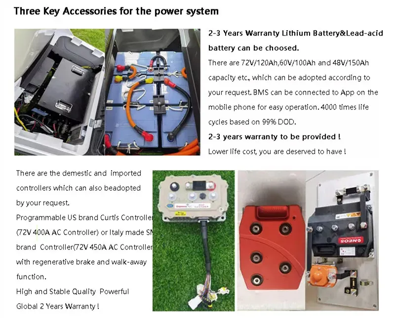 Electric Golf Cart Details 1