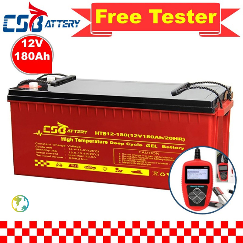 Csbattery 12V180ah Fast Charge Gel Battery for Golf-Carts/Boats/Electric-Vehicles/Electric-Wheelchairs/Vs: Exide/Leoch/Ali