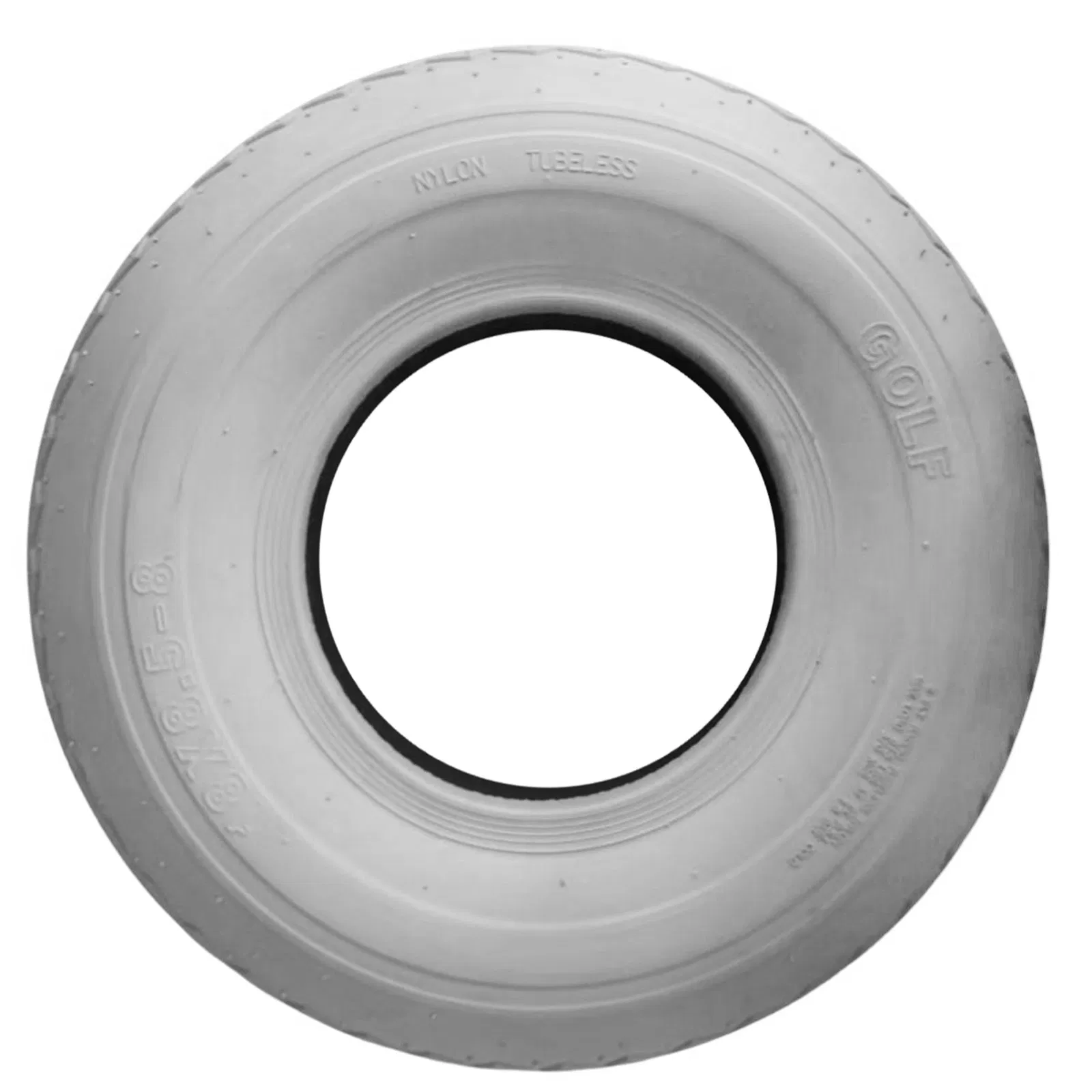 Non-Marking Tubeless Grey Golf Cart Tires